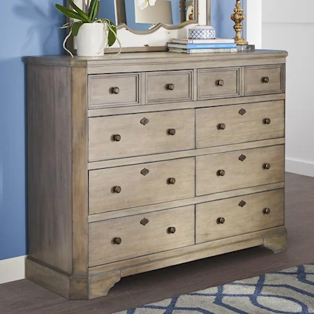 Tall 8 Drawer Dresser